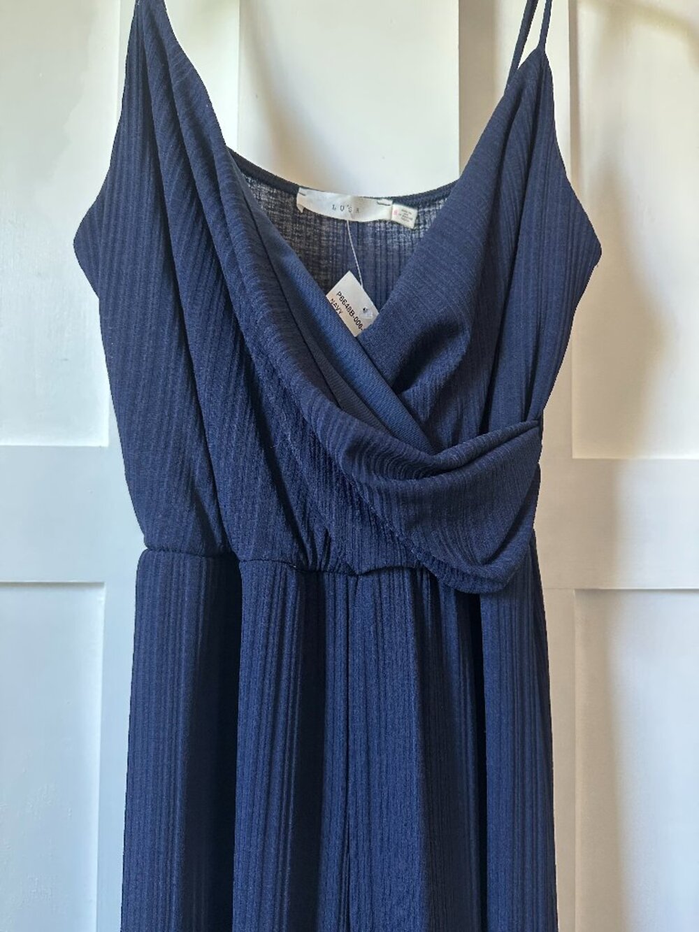 Lush Navy Blue Romper/Jumpsuit - Small